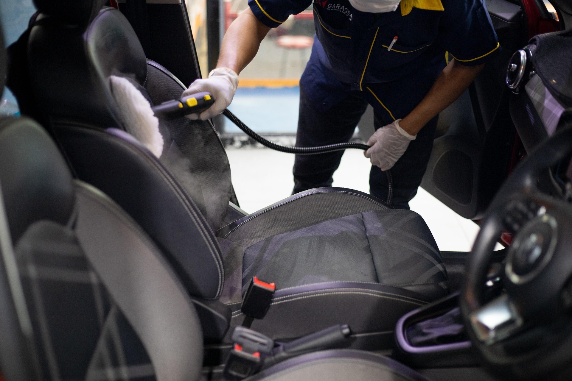 Nettoyage voiture intérieur