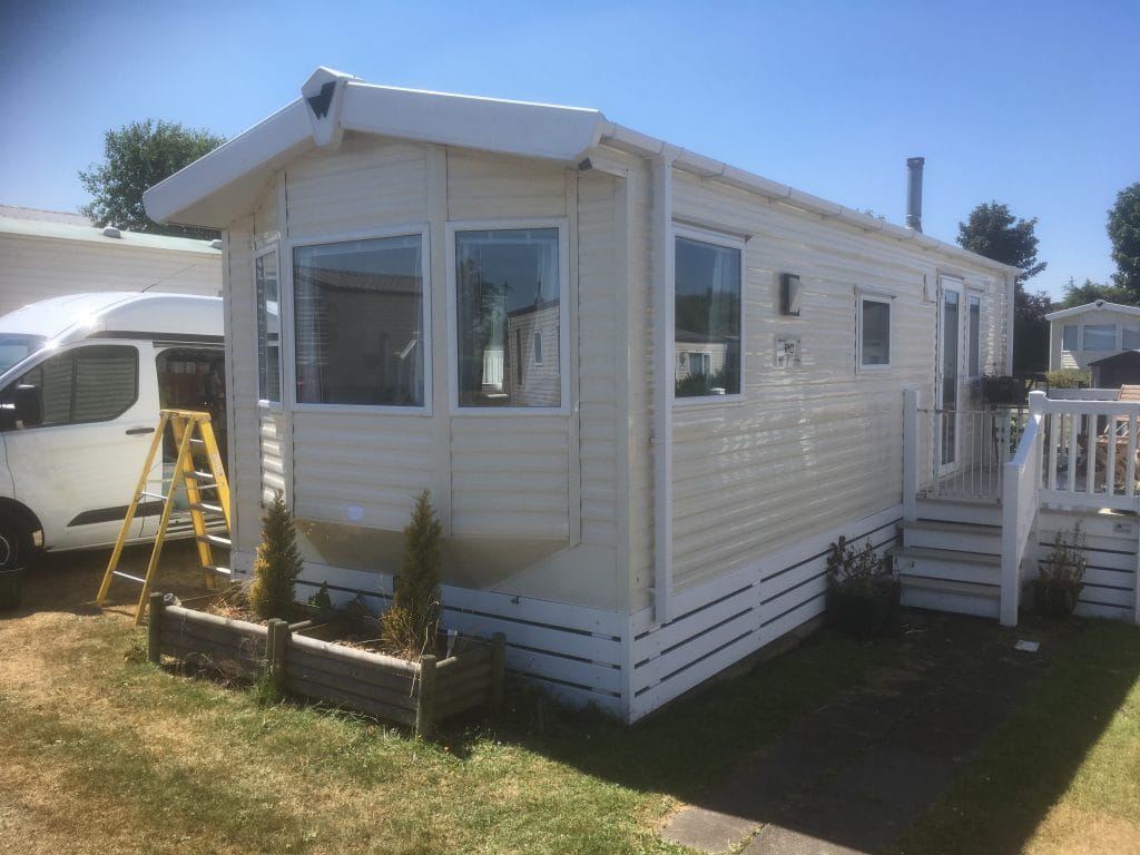 Nettoyage mobil-home extérieur